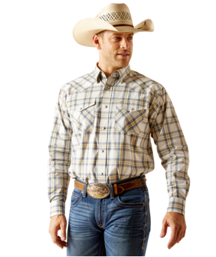 [10051311] MNS PRO ELIAS SNP LONG SLEEVE SHIRT BEIGE
