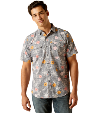 [10051382] MNS VENTTEK OUTBOUND FTD SHORT SLEEVE SHIRT RABBIT