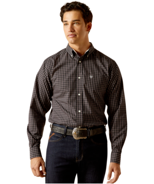 [10051476] MNS WF BROOKLYN FTD LONG SLEEVE SHIRT BLACK