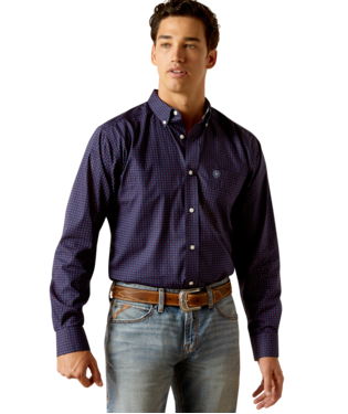 [10051484] MNS WF WELLS FTD LONG SLEEVE SHIRT PEACOAT