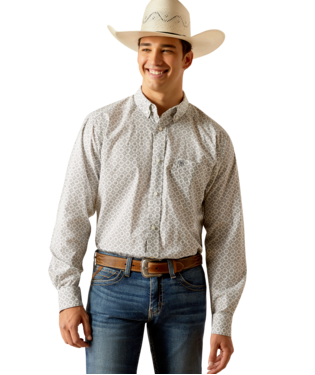 [10051525] MNS JIMMY FTD LONG SLEEVE SHIRT GREY