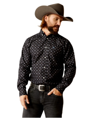 [10051980] MNS WF LENOX FTD LONG SLEEVE SHIRT BLACK