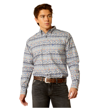 [10051989] MNS RICHIE FTD LONG SLEEVE SHIRT GREY