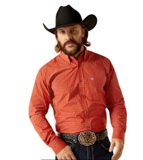 [10052308] MNS PRO TEX FTD LONG SLEEVE SHIRT ORANGE