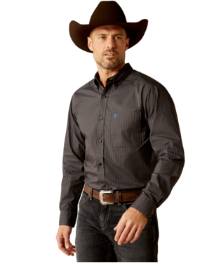 [10053917] MNS POMPEY FTD LONG SLEEVE SHIRT BLACK