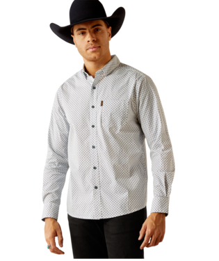[10054064] MNS MAXWELL MDRN LONG SLEEVE SHIRT BLUE
