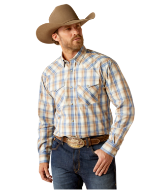 [10054075] MNS PRO CLINT SNP LONG SLEEVE SHIRT KHAKI