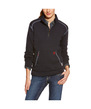 WMS FR POLARTEC FLEECE 1/4 ZIP TOP NAVY