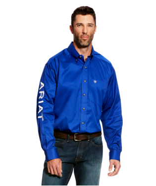 [10017498] MNS TEAM LOGO TWLL LONG SLEEVE SHIRT ULTRAMARINE/WHITE
