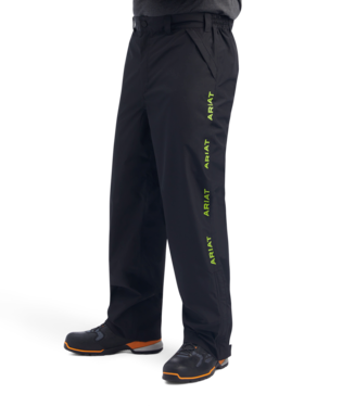 [10041078] MNS REBAR STORMSHELL WATERPROOF PANTS BLACK