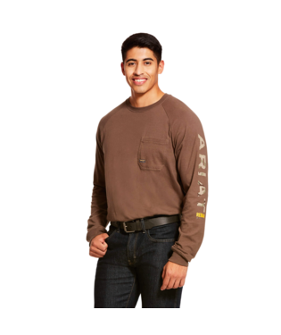 [10027904] MNS RBR CTN STRNG LONG SLEEVE T SHIRT MOSS