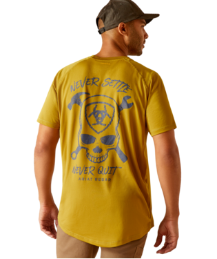 [10031036] MNS RBR HEAT FIGHTER SHORT SLEEVE T SHIRT KHAKI