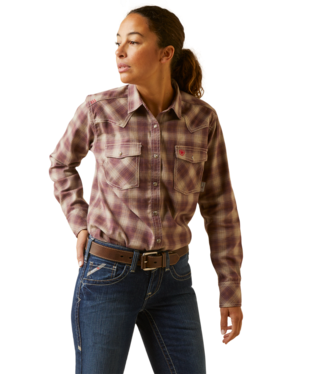 [10046552] WMS FR OAKLEY LONG SLEEVE WORK SHIRT PEPPERCORN