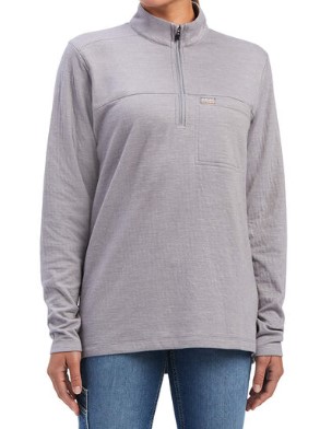 [10041411] WMS REBAR FOUNDATION 1/4 ZIP SH HTH GY