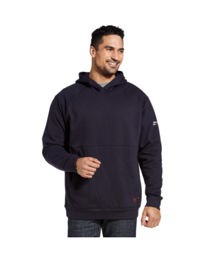 SWEATSHIRT, MNS FR REV PULLOVER HOODIE NAVY