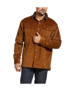 [10032971] MNS FR SHRPA LND CORDRY SHIRT JACKET CAMEL