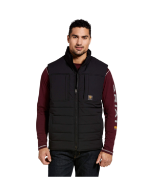 [10032903] MNS RBR VALIANT STR CNVS INS VEST BLACK