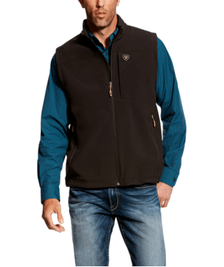 [10023336] MNS VERNON 2.0 SFTSHL VEST COFFEE BEAN