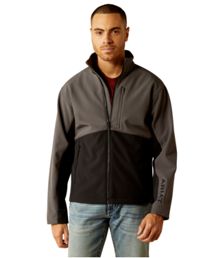 [10052043] MNS LOGAN SOFTSHELL JACKET GREY