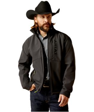 [10052051] MNS LOGAN SOFTSHELL JACKET BLACK/BLACK