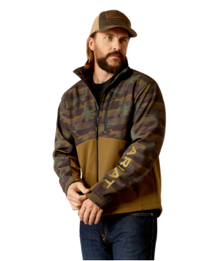 [10052655] MNS LOGAN SOFTSHELL JACKET BEECH CAMO