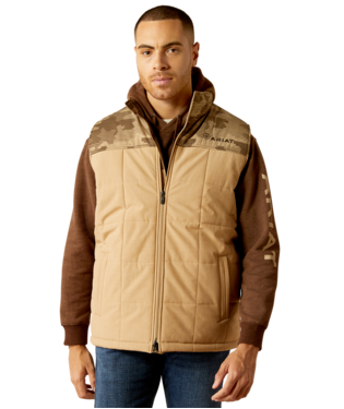 [10052815] MNS CRIUS INSULATED VEST CORNSTALK HEATHER