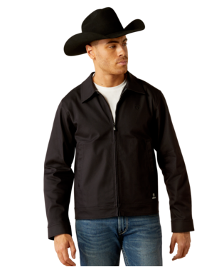 [10054172] MNS STOCKTON CANVAS JACKET BLACK