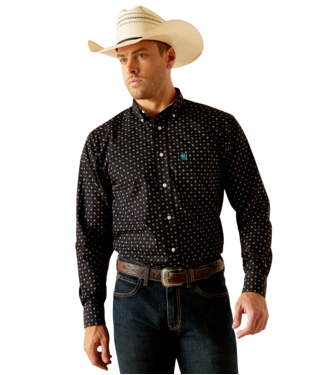 [10048411] MNS WF SETH LONG SLEEVE SHIRT BLACK