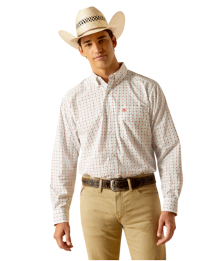 [10048443] MNS KADE LONG SLEEVE SHIRT WHITE