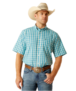 [10051242] MNS WF KYLE SHORT SLEEVE SHIRT BLUE