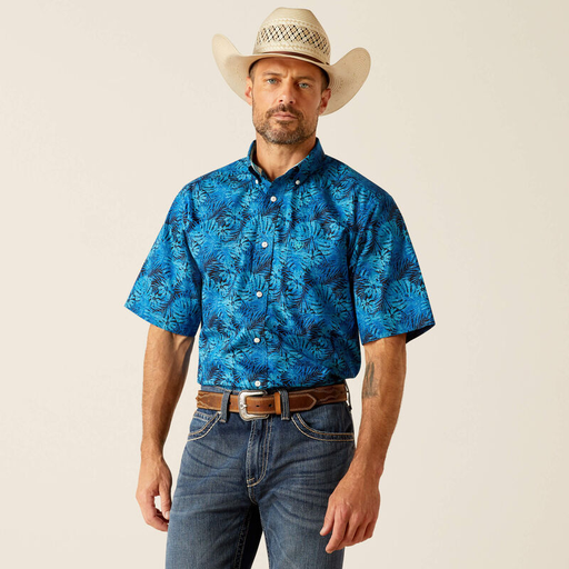 [10051243] MNS WF KYLO SHORT SLEEVE SHIRT BLUE
