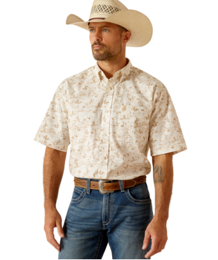 [10051258] MNS EDISON SHORT SLEEVE SHIRT TAN