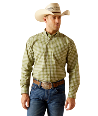 [10051269] MNS PRO EILAD LONG SLEEVE SHIRT GREEN