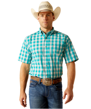 [10051468] MNS PRO JACE SHORT SLEEVE SHIRT TURQUOISE