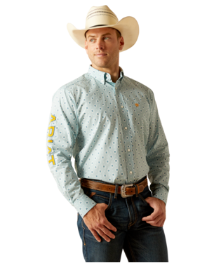 [10051522] MNS TEAM COLTON LONG SLEEVE SHIRT AQUA