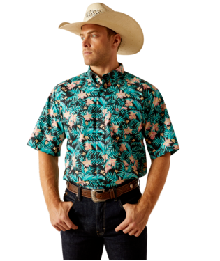 [10051530] MNS JILLIAN SHORT SLEEVE SHIRT BLACK