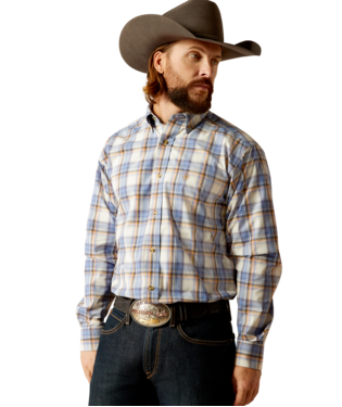 [10052309] MNS PRO TRISTEN LONG SLEEVE SHIRT BLUE