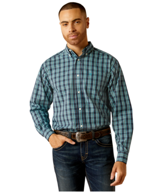 [10052379] MNS WF GIBSON LONG SLEEVE SHIRT DARK TEAL