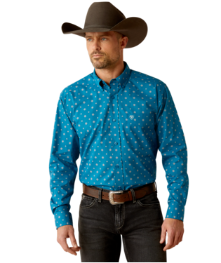 [10053869] MNS PAXTON LONG SLEEVE SHIRT TEAL