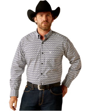 [10053924] MNS PATTON LONG SLEEVE SHIRT BLACK