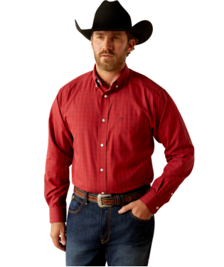 [10054050] MNS WF IAN LONG SLEEVE SHIRT RED