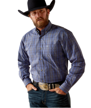 [10054092] MNS PRO CREED LONG SLEEVE SHIRT GREY BLUE