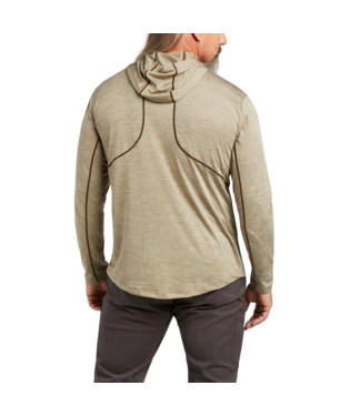 [10039182] MNS RBR EVOLVE HOODED SUN LONG SLEEVE SHIRT BRINDLE