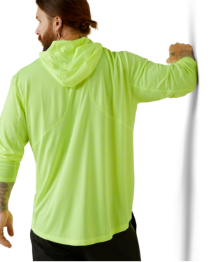 [10043323] MNS RBR EVOLVE HDED SUN LONG SLEEVE SHIRT SAFETY YELLOW