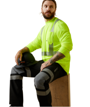 [10043823] MNS REBAR HI-VIS ANSI LONG SLEEVE T SHIRT HI VIS YELLOW