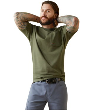 [10043827] MNS REBAR CTST AMRCN OTDRS SHORT SLEEVE T SHIRT BEETLE