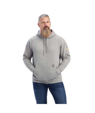 [10041531] SWEATSHIRT, MNS REBAR WORKMAN HOODIE HEATHER GREY