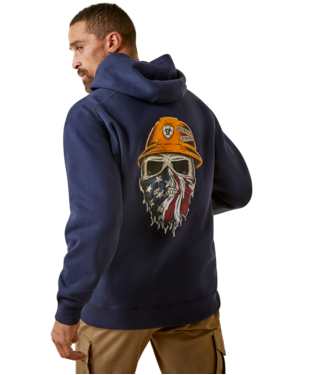 [10046400] SWEATSHIRT, MNS RBR BORN FULL ZIP HOODIE NAVY