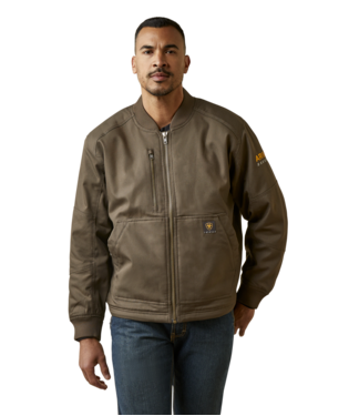 [10046517] MNS REBAR STRETCH CANVAS BOMBER JACKET WREN