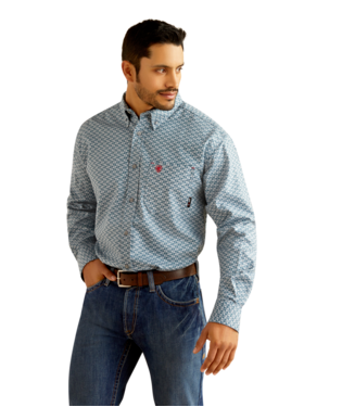 MNS FR APPALACHIA LONG SLEEVE WORK SHIRT SMOKE BLUE